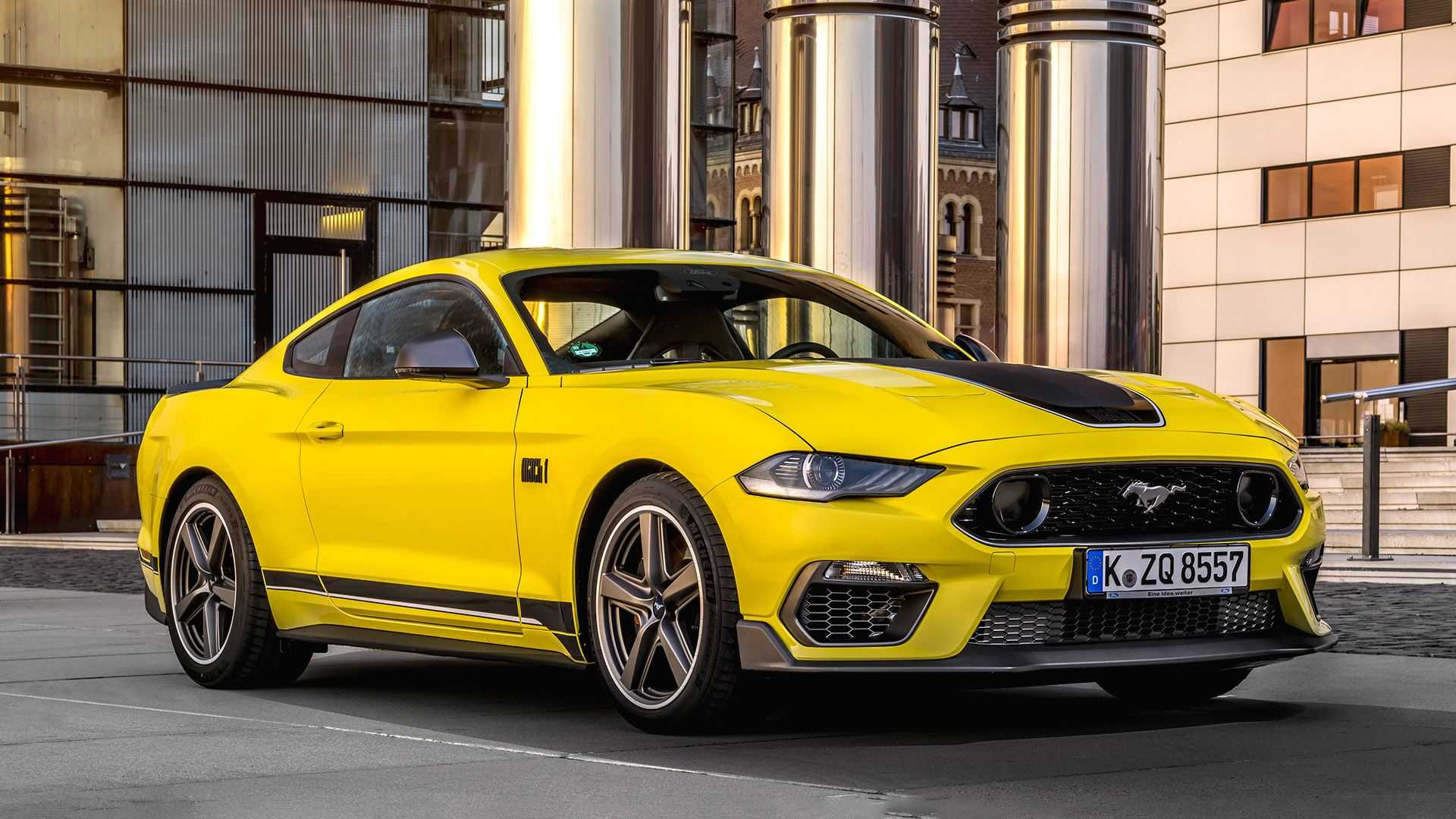 Ford Mustang Mach 1 revealed for Europe with less power