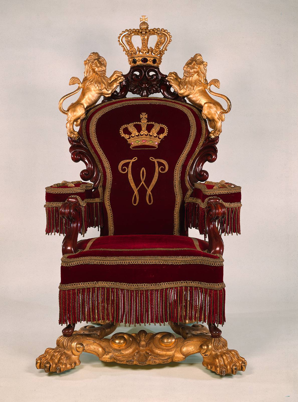 A Royal Throne by the Horrix Brothers Anna Palowna.eu. Royal throne, Throne chair, King throne chair