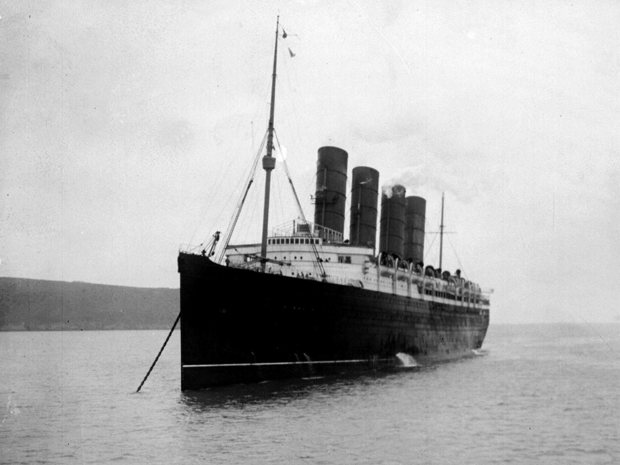 A History of the First World War in 100 Moments: The sinking of the ' Lusitania' torpedo that changed the course of war