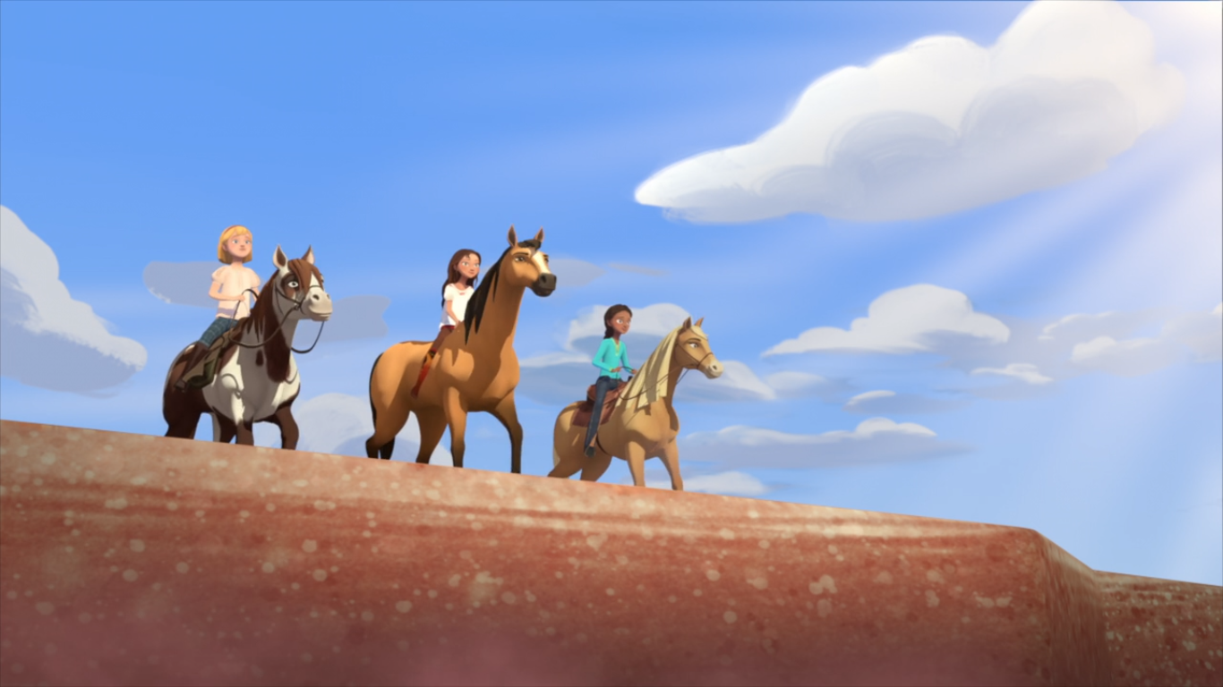 Paintbrush Canyon. Spirit Riding Free