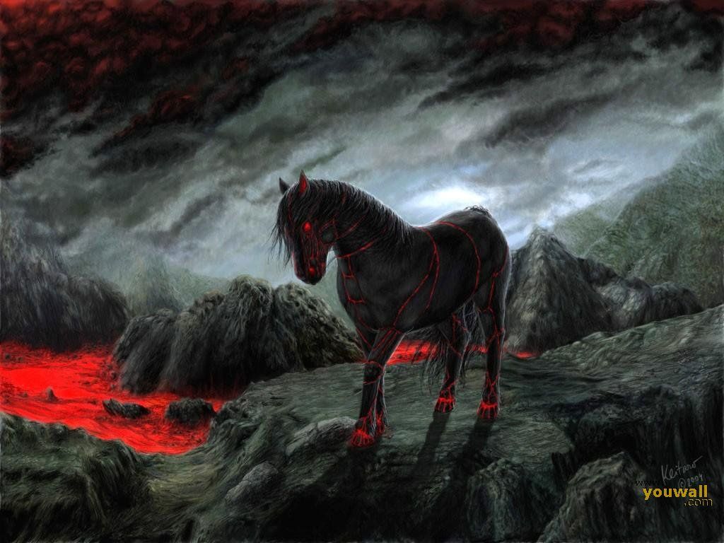 Fire Horse Wallpaper