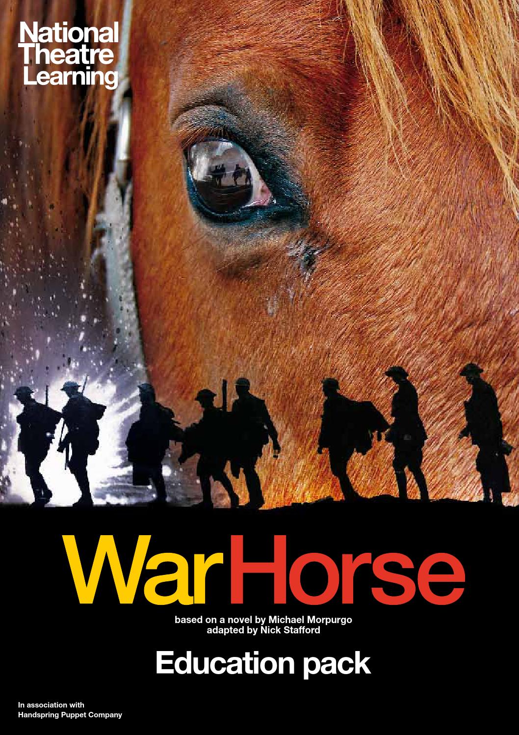 War Horse schools education pack