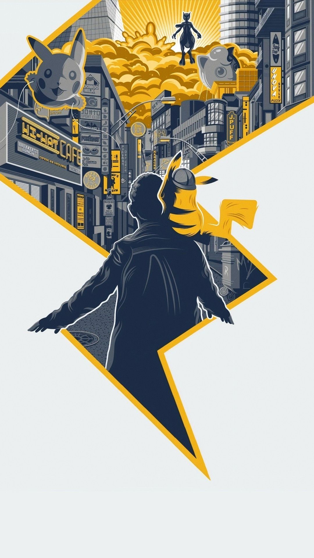 Pokémon Detective Pikachu Full Movie Poster Movie Poster Wallpaper HD