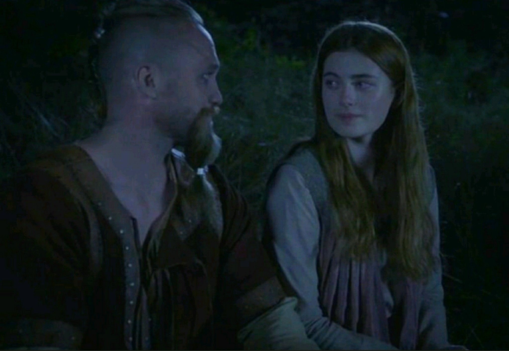 Erik and Aethelflaed. The last kingdom, Fleet of ships, O tv