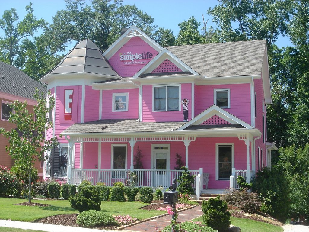 Pink House Wallpapers Wallpaper Cave