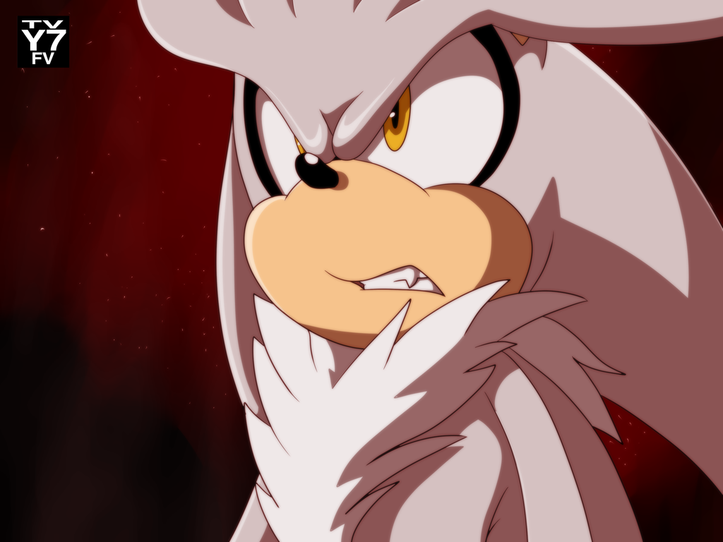 Silver in Sonic x the Hedgehog Fan Art