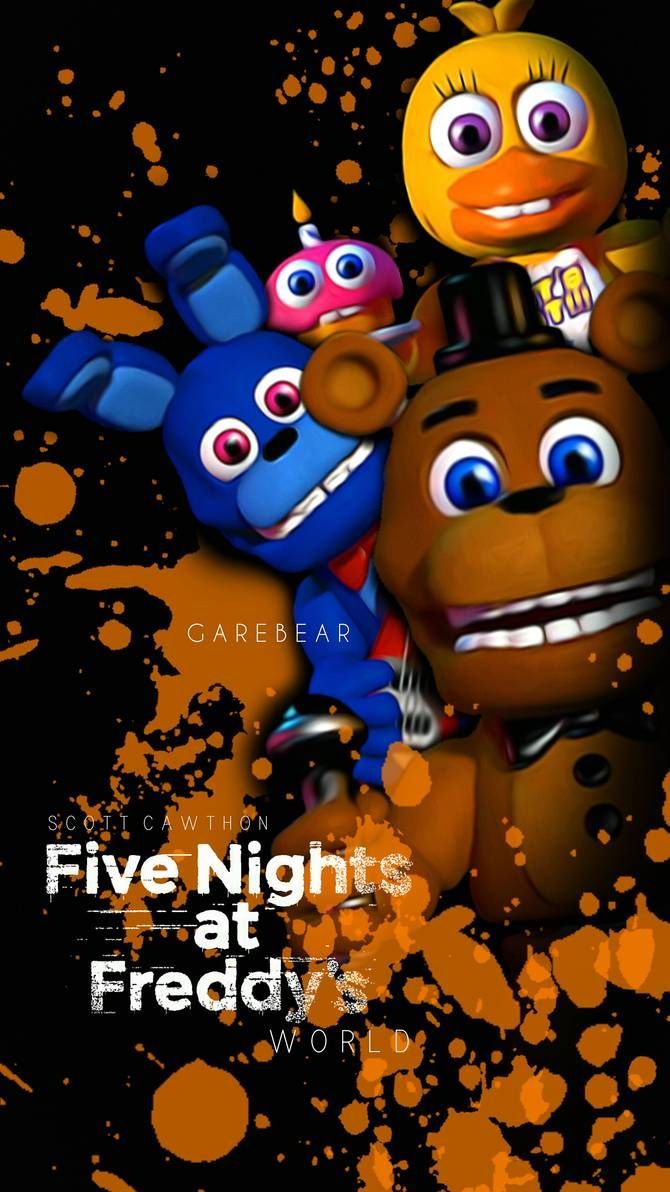 FNAF WORLD. Five nights at freddy's, Fnaf wallpaper, Fnaf