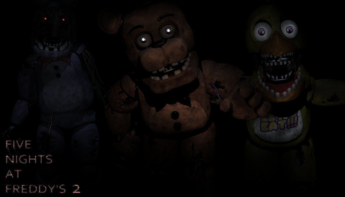 Five Nights at Freddy's 2 Wallpaper F, B, C. Five night, Five nights at freddy's, Freddy