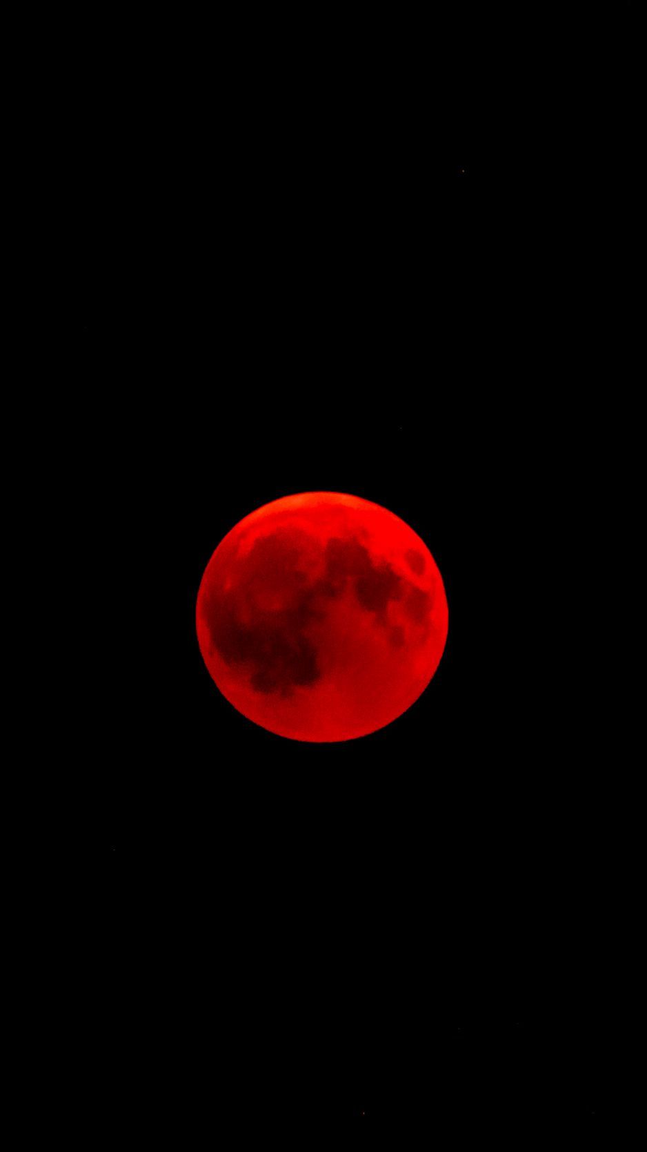 Red Moon iPhone Wallpaper Free Red Moon iPhone Background