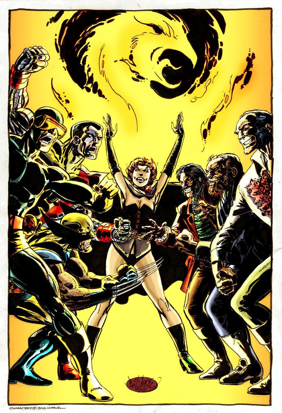 X Men Vs Hellfire Club By John Byrne. Comic Art, John Byrne, X Men