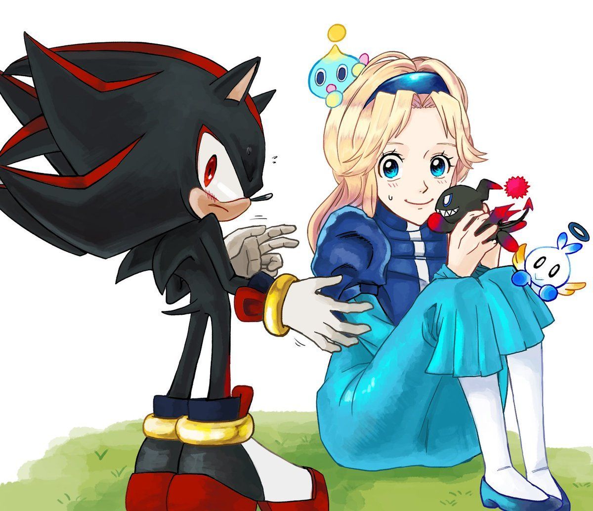 마나 on Twitter. Shadow the hedgehog, Shadow and maria, Comic picture