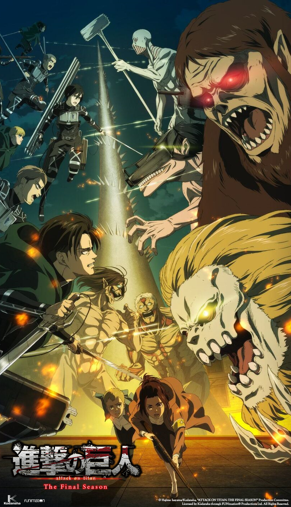 AOT: The Final Season Wallpaper for iPhones