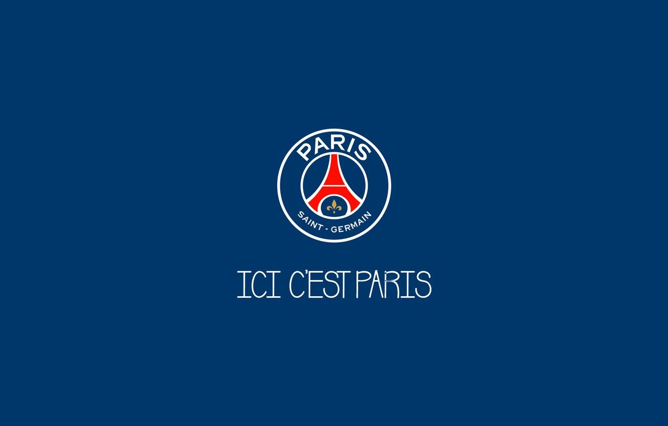 Wallpaper Logo, Minimalism, Soccer, Psg, Paris Saint Germain Image For Desktop, Section минимализм