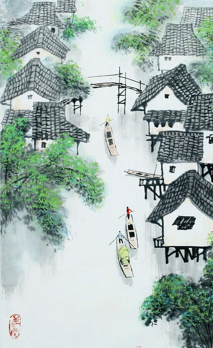 Chinese Art Phone Wallpaper
