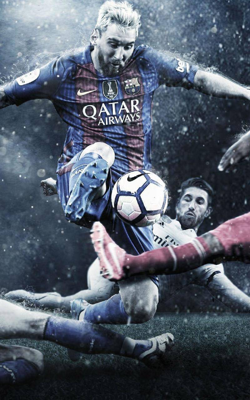 Messi And Ramos wallpaper