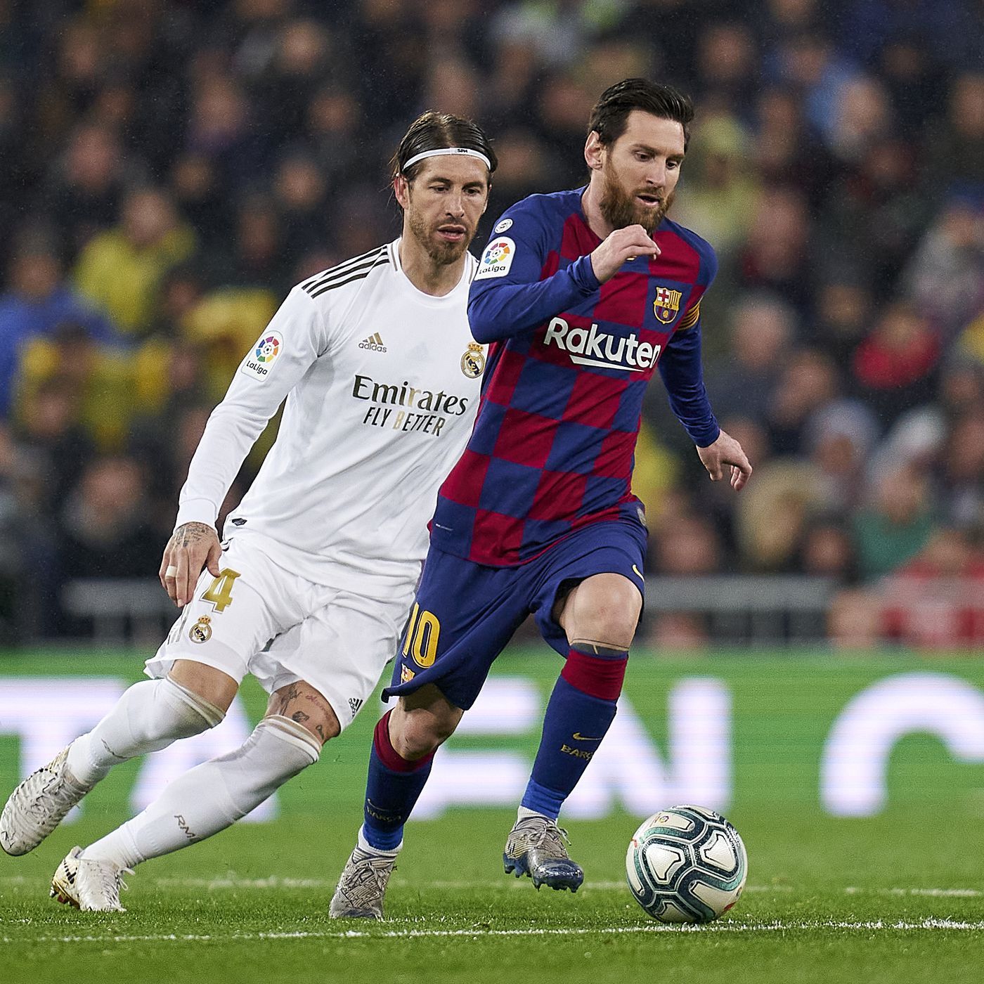 Sergio Ramos wants Lionel Messi to stay at Barcelona for 'the Spanish game and the rest of us'