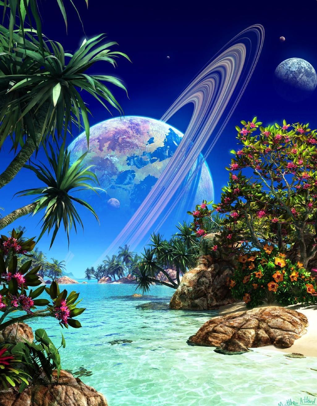 3D Art Direct Issue 20. Nature wallpaper, Space art, Beautiful nature wallpaper