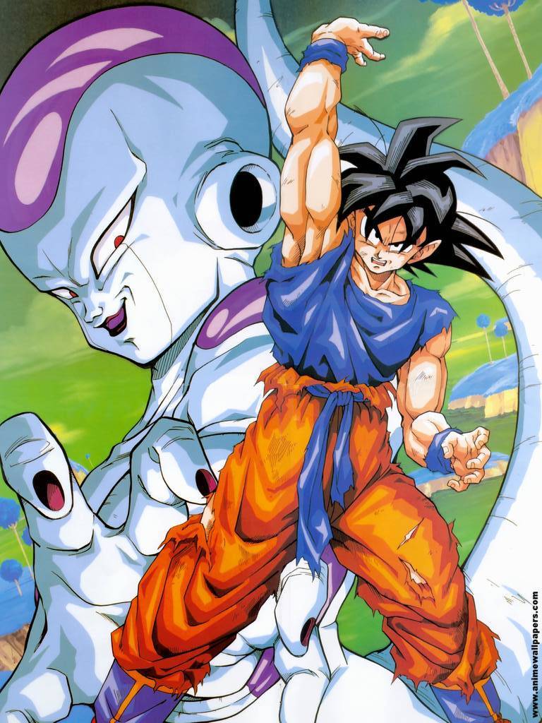 Goku Vs Frieza Wallpaper iPhone