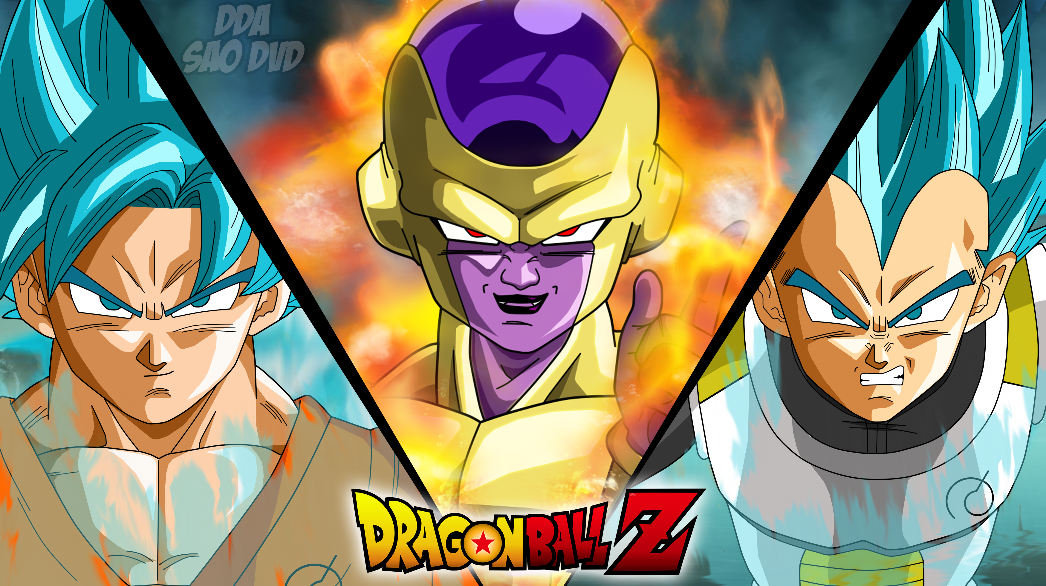 Goku vs #Freezer  Wallpaper do goku, Goku desenho, Desenhos dragonball