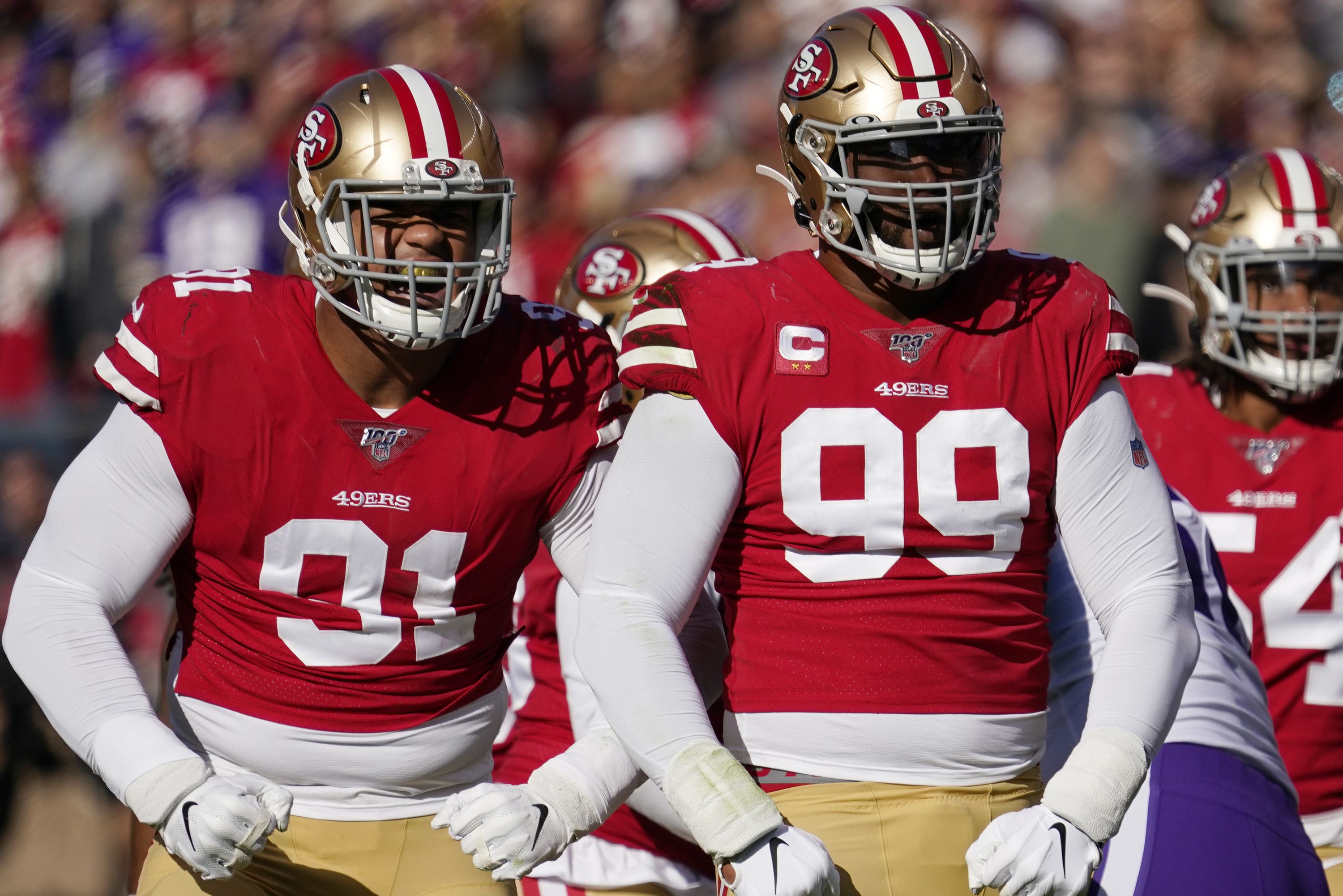 49ers' Arik Armstead Was 'Confused' by DeForest Buckner Trade to Colts. Bleacher Report. Latest News, Videos and Highlights