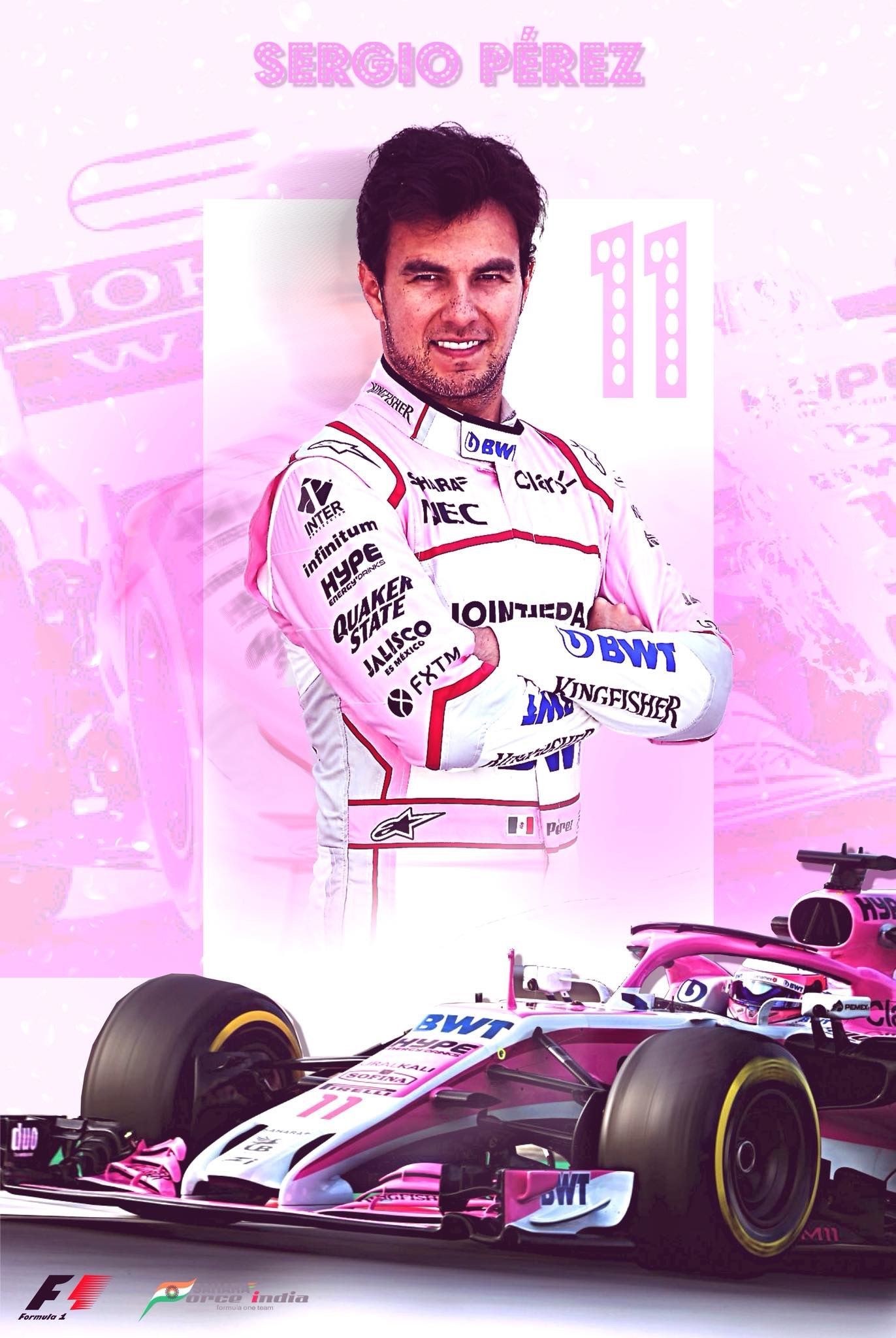 Sergio Perez Fanart. Fórmula F1 wallpaper hd, Checo