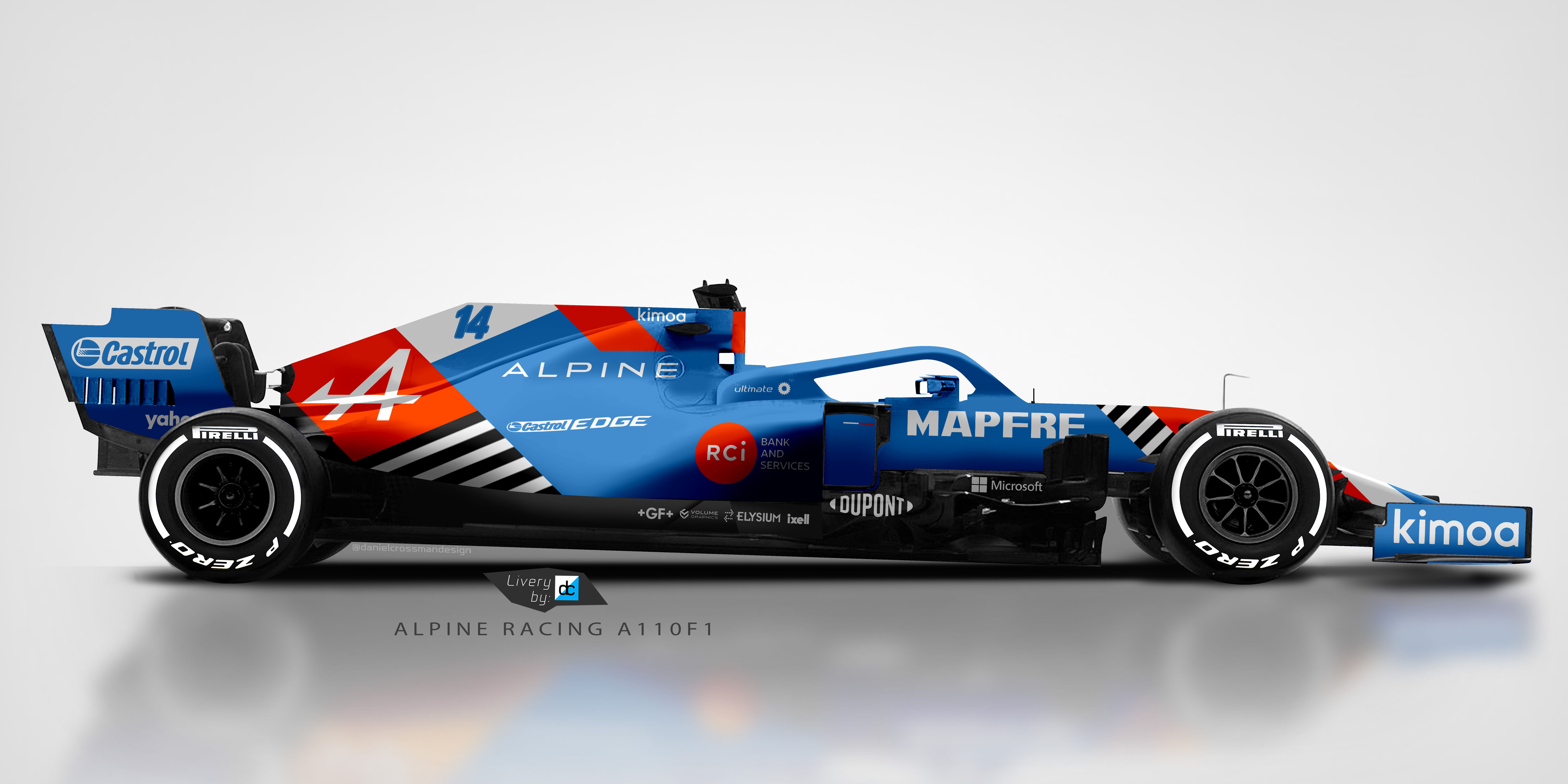 Formula 1 projects. Photo, videos, logos, illustrations and branding