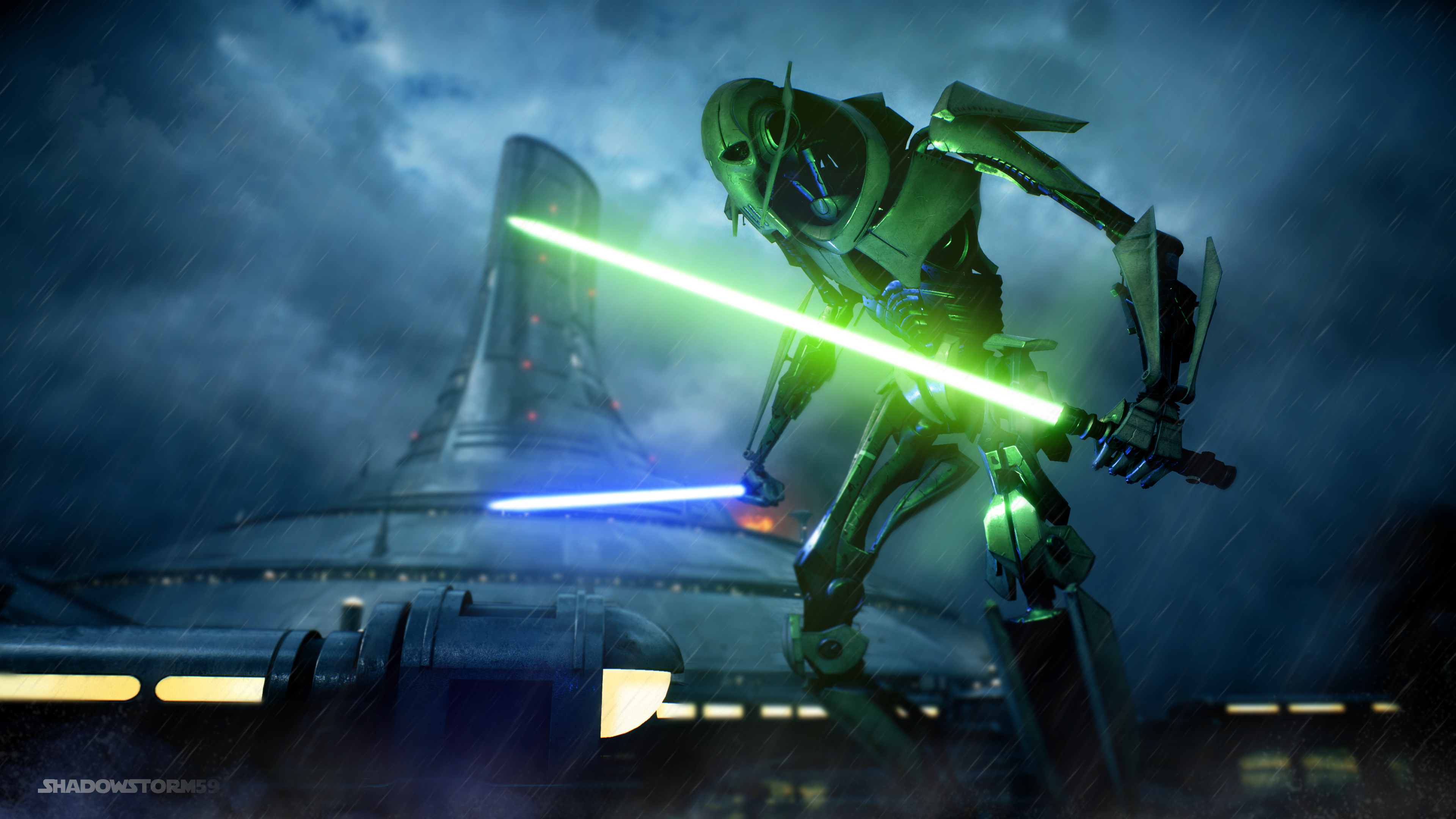 GRIEVOUS on Kamino 4k wallpaper, Live wallpaper soon ;)