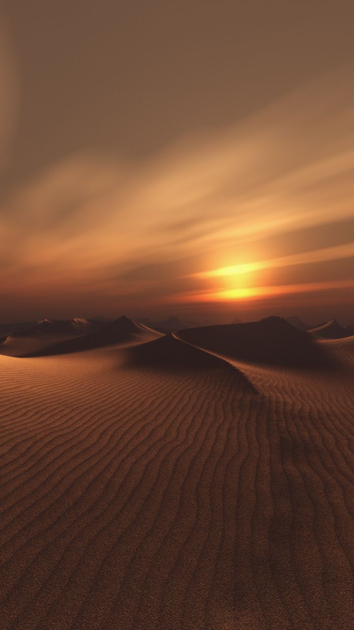 Sand, Desert, sunset, dunes, sunset, sky, 720x1280 wallpaper. Nature photography, Landscape photography, Landscape