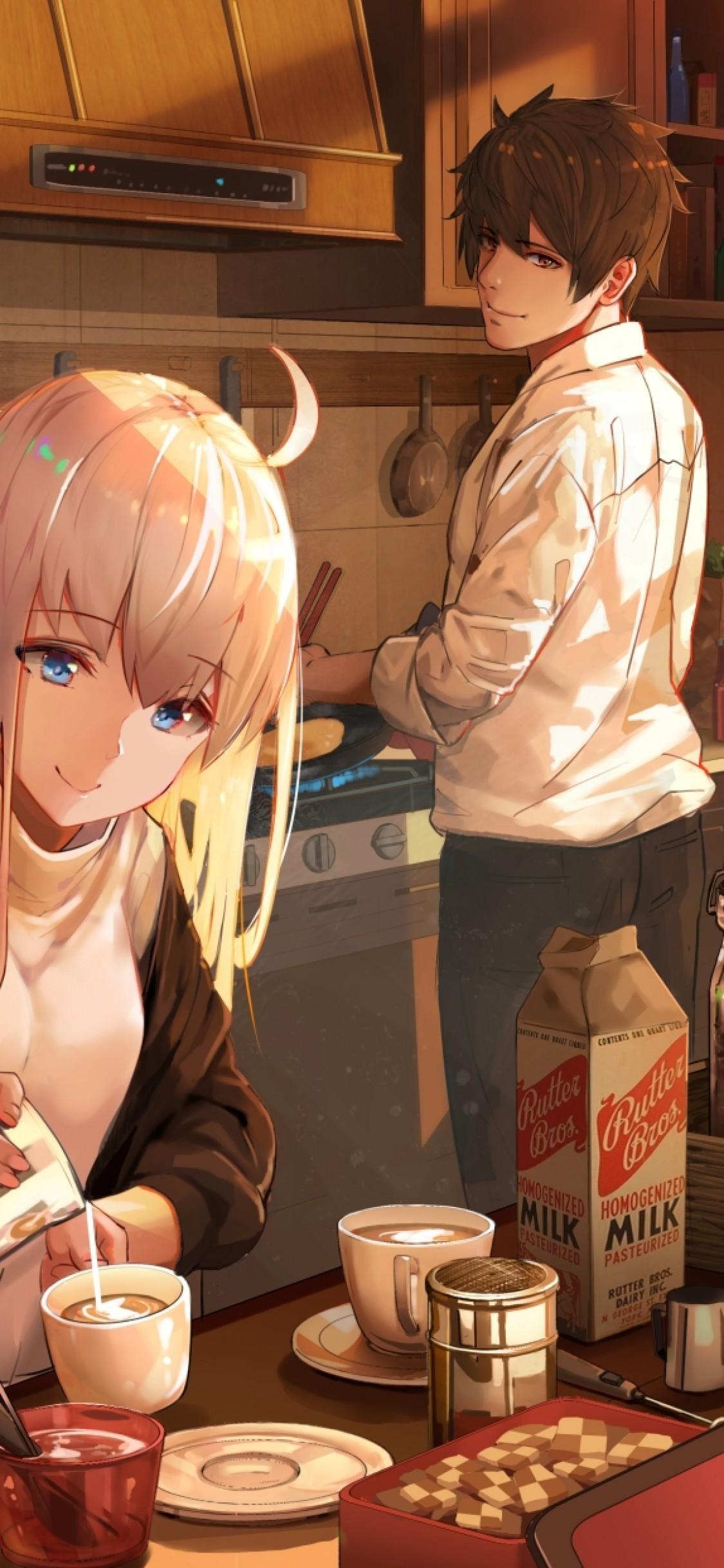 Anime Coffee Wallpaper Free Anime Coffee Background