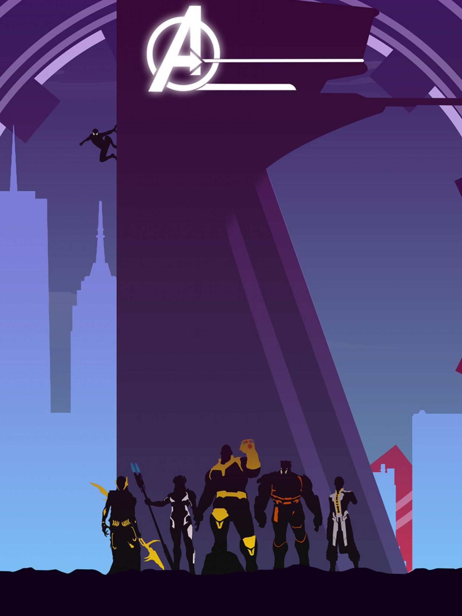 iPhone Avengers Wallpaper 4k