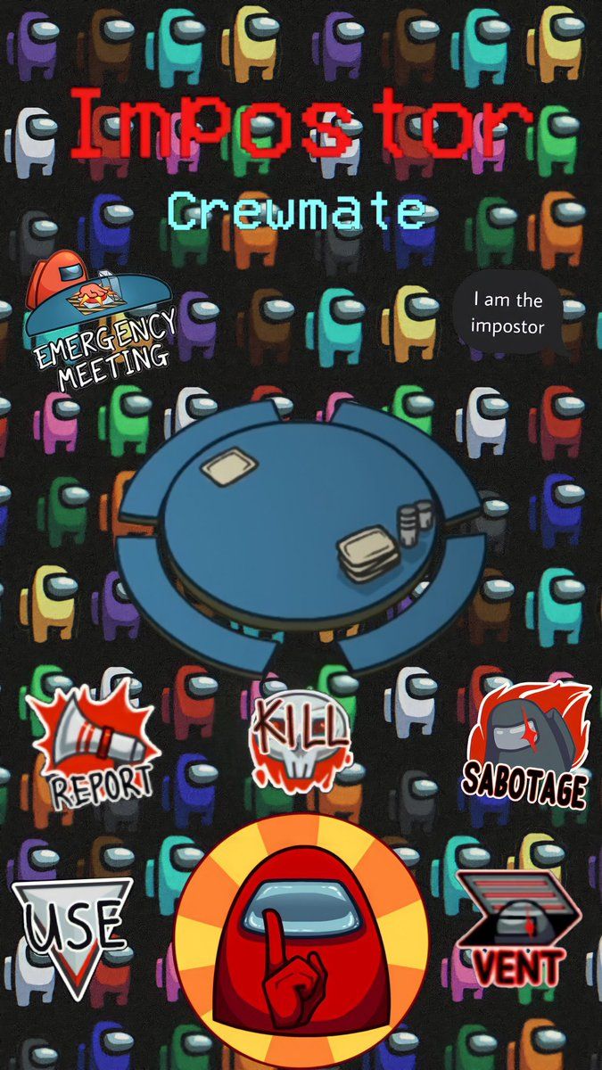 Wallpaper Among Us Free HD Wallpaper