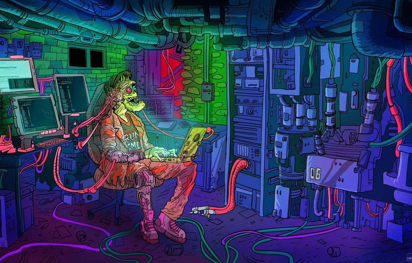 Wallpaper Minimalism, Robot, Computer, Style, Background, Robot, Style, Fiction, Cyborg, Illustration, Minimalism, Cyborg, Characters, Sci Fi, Cyberpunk, Synth Image For Desktop, Section арт