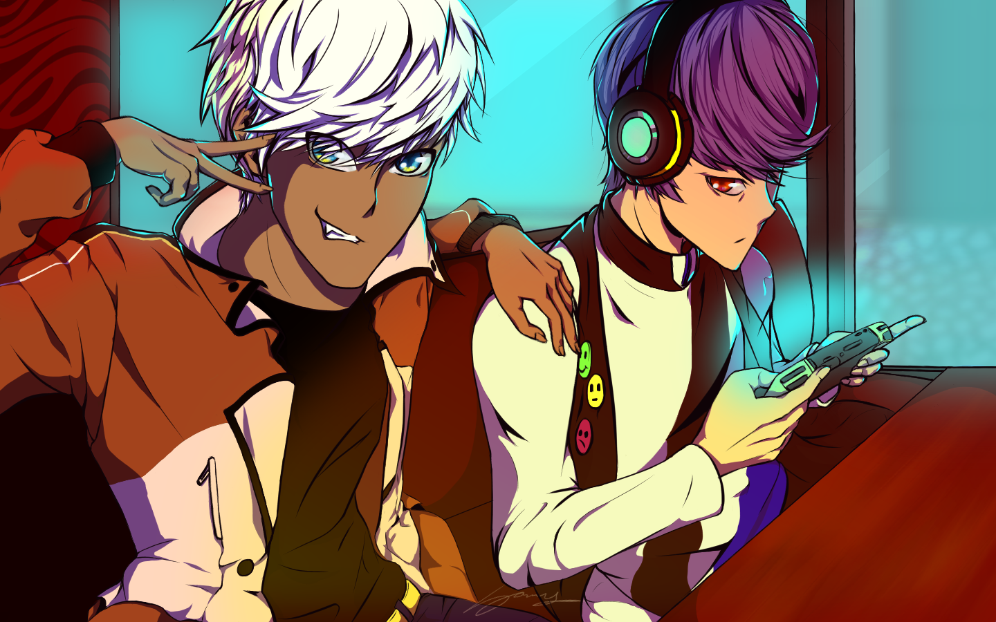 Fun desktop wallpaper for myself