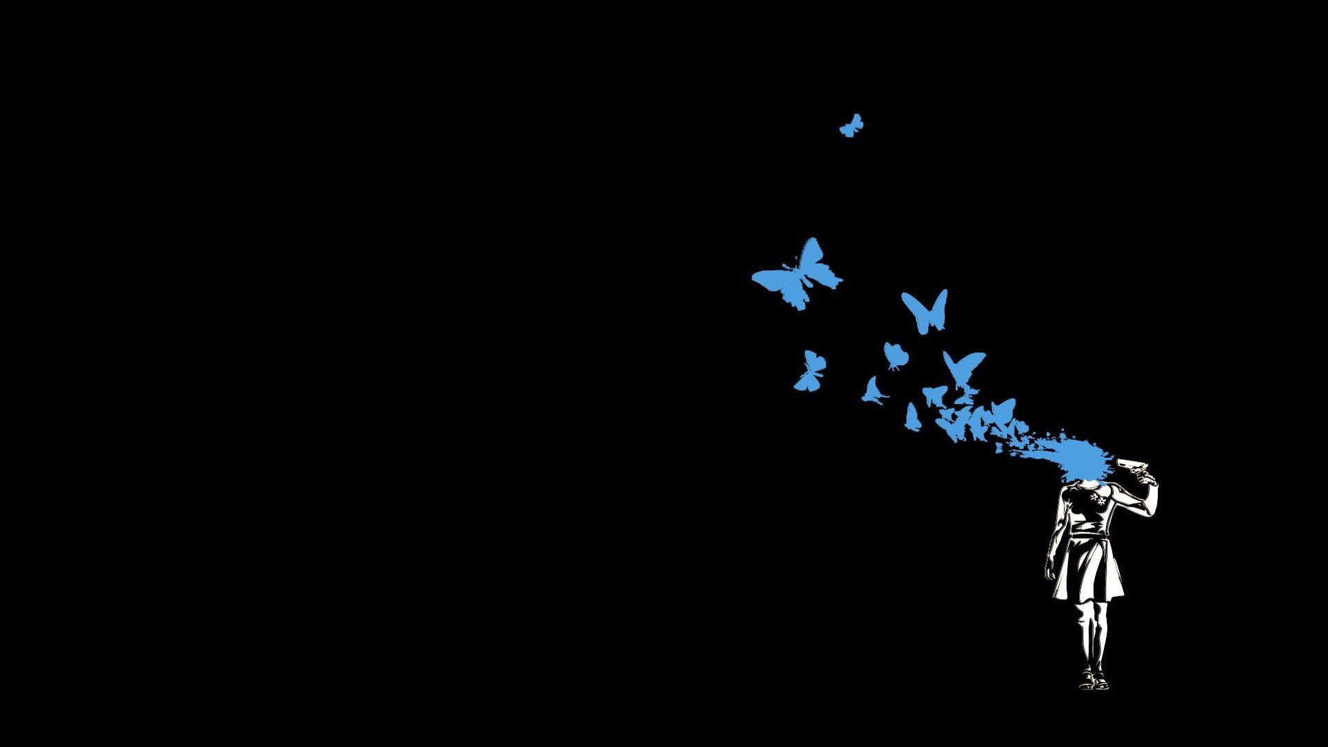Free download butterfly Minimalism Dark Wallpaper HD Desktop and [1920x1080] for your Desktop, Mobile & Tablet. Explore Dark Minimalist WallpaperP Minimalist Wallpaper, Minimalist HD Wallpaper, Minimalist Wallpaper for Desktop