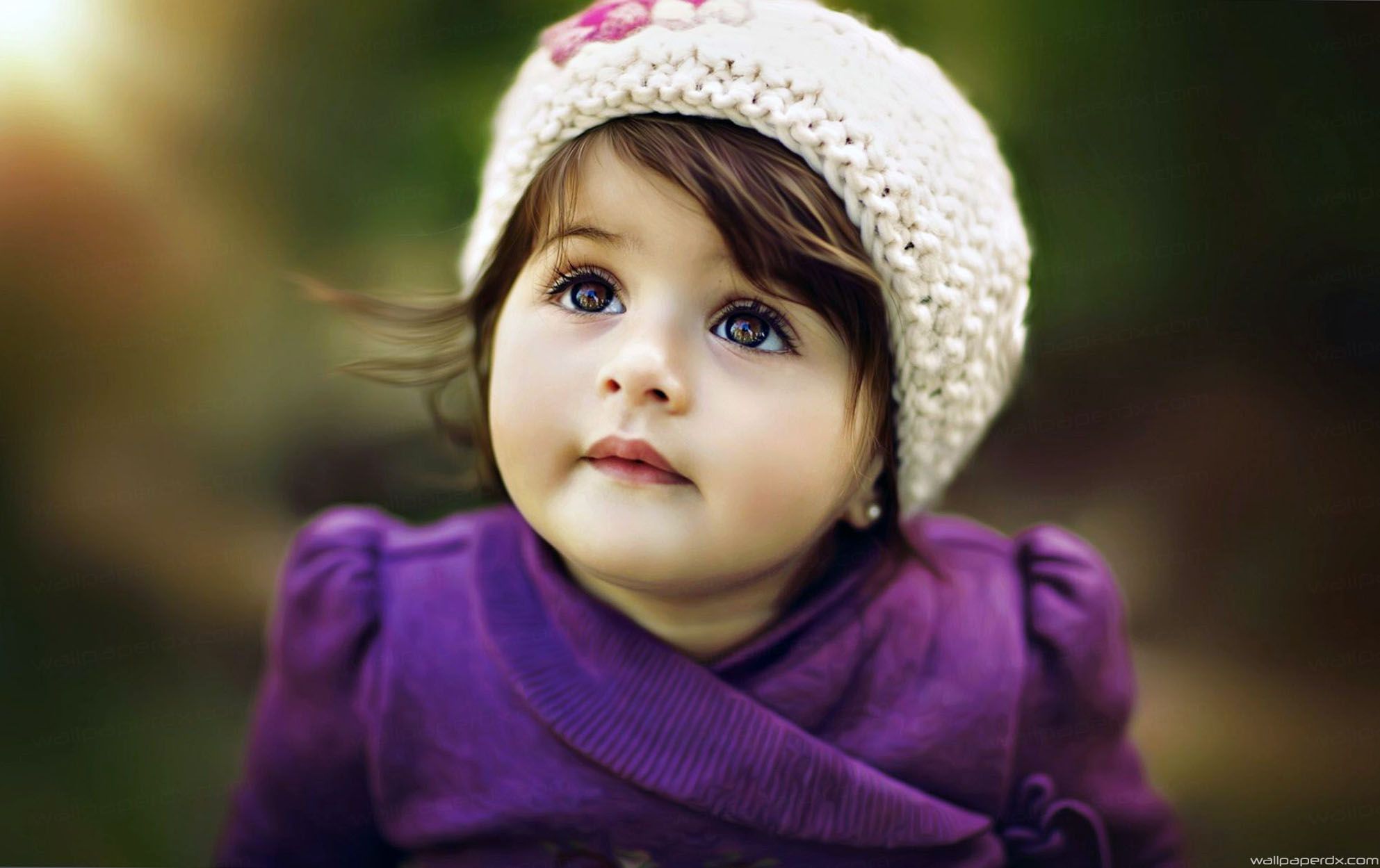 Cute Baby Girl Wallpaper Full HD Image Four