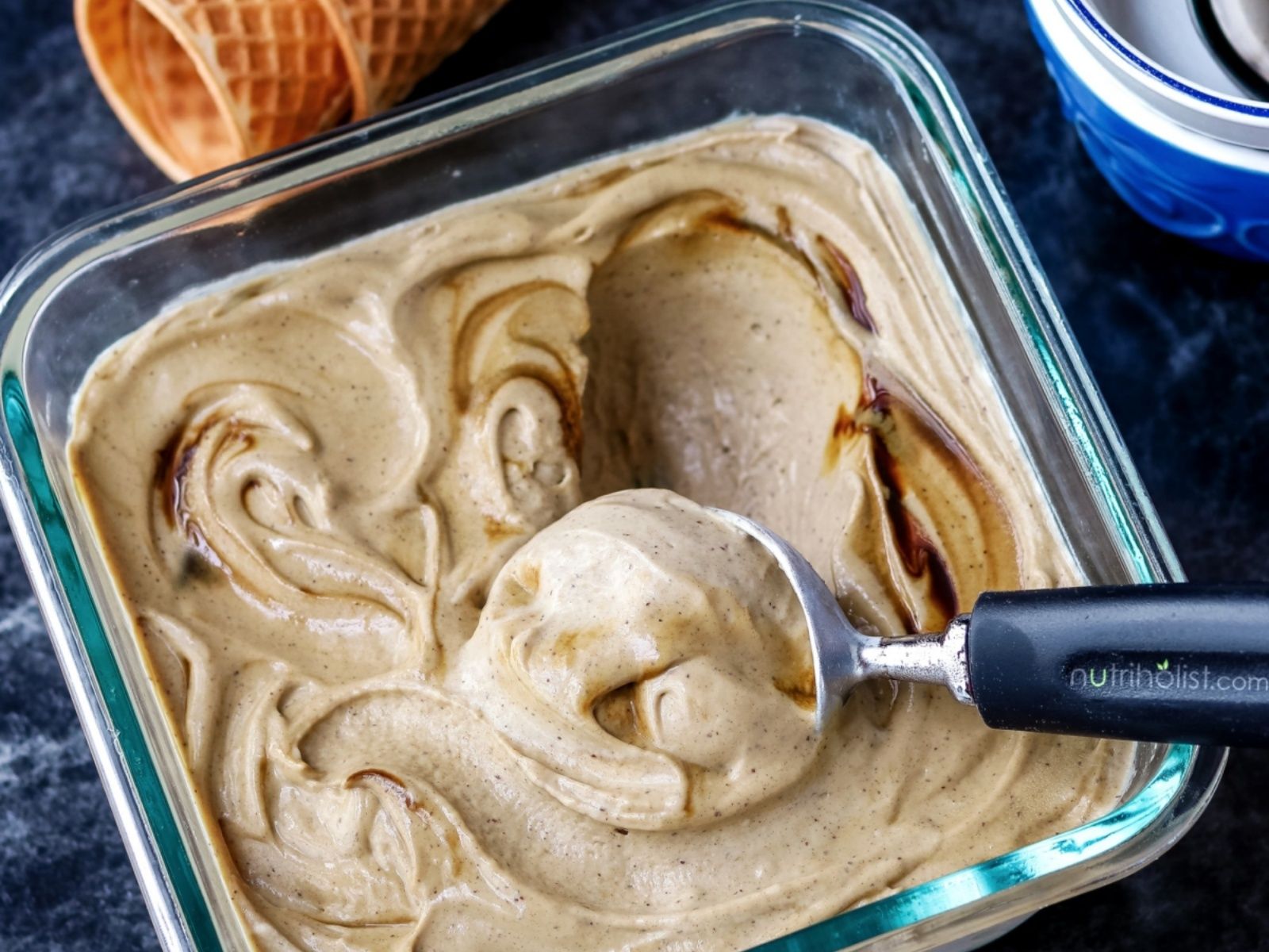 Salted Caramel Ice Cream [Vegan] Green Planet