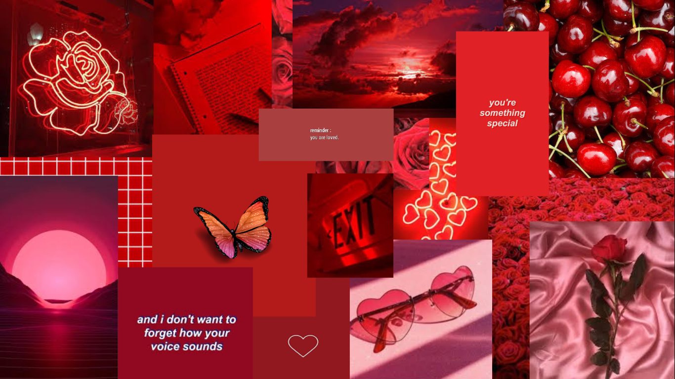 Red Aesthetic Wallpapers For Laptop
