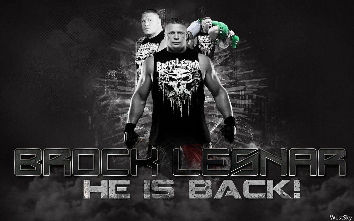 Brock Lesnar Logo Wallpaper