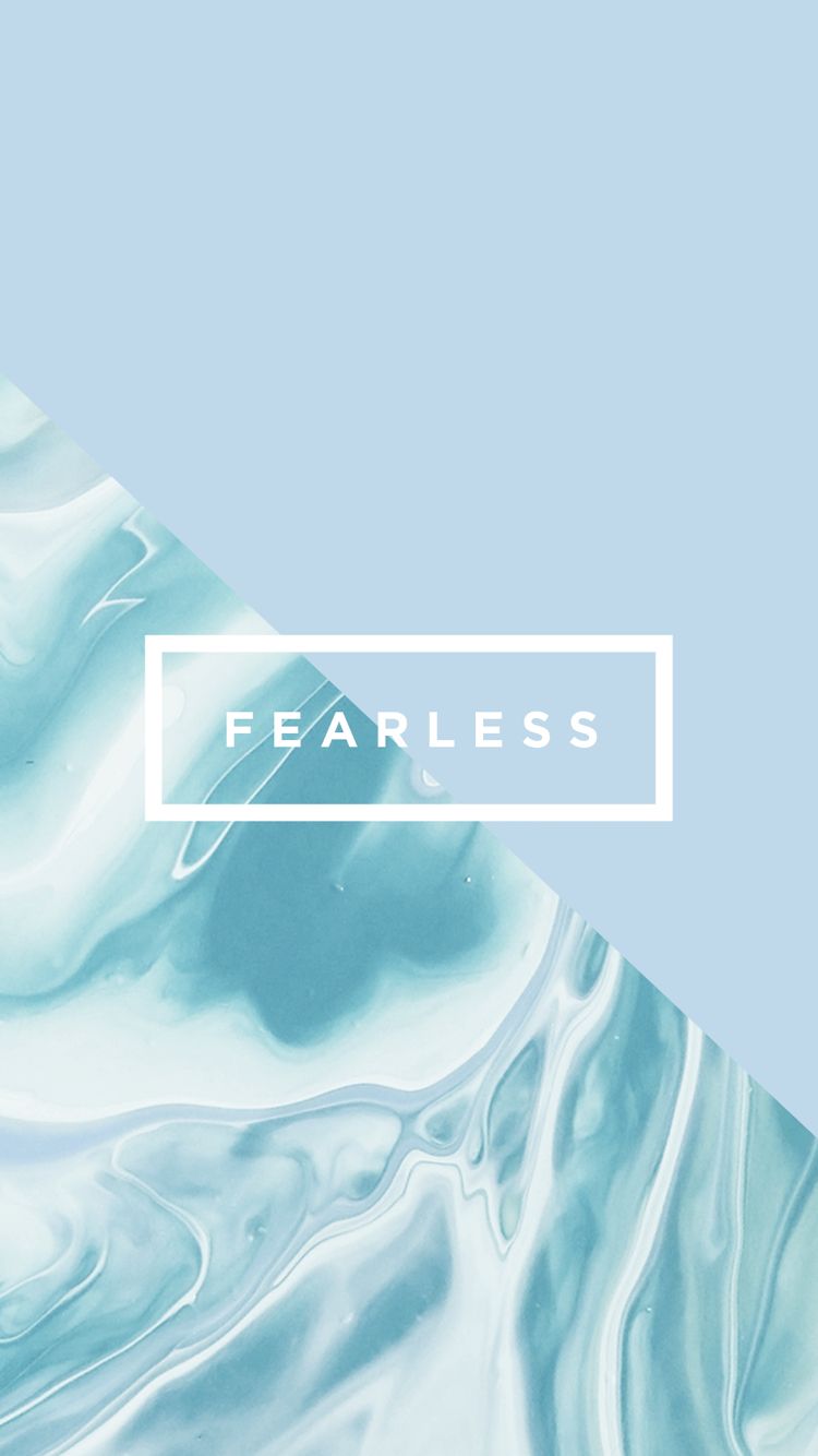 BE FEARLESS. Marble iphone wallpaper, Marble wallpaper phone, Blue marble wallpaper