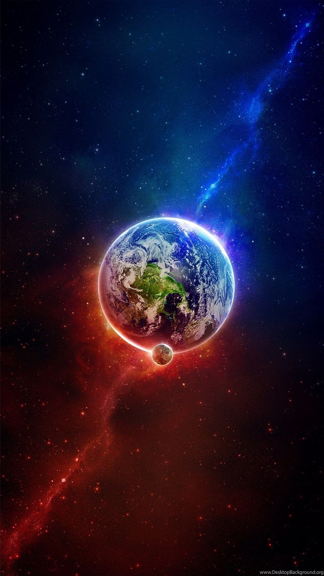 Oppo R7 Wallpaper: Space Earth Android Wallpaper Mobile Android. Desktop Background