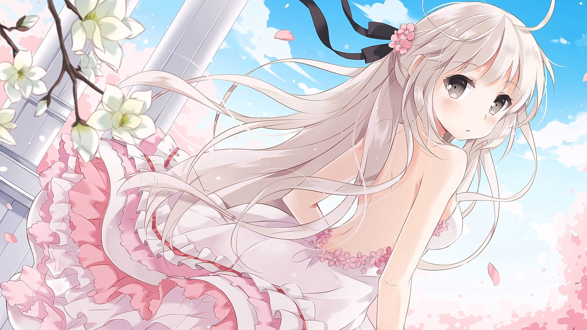 Cute Anime Girl Wallpaper