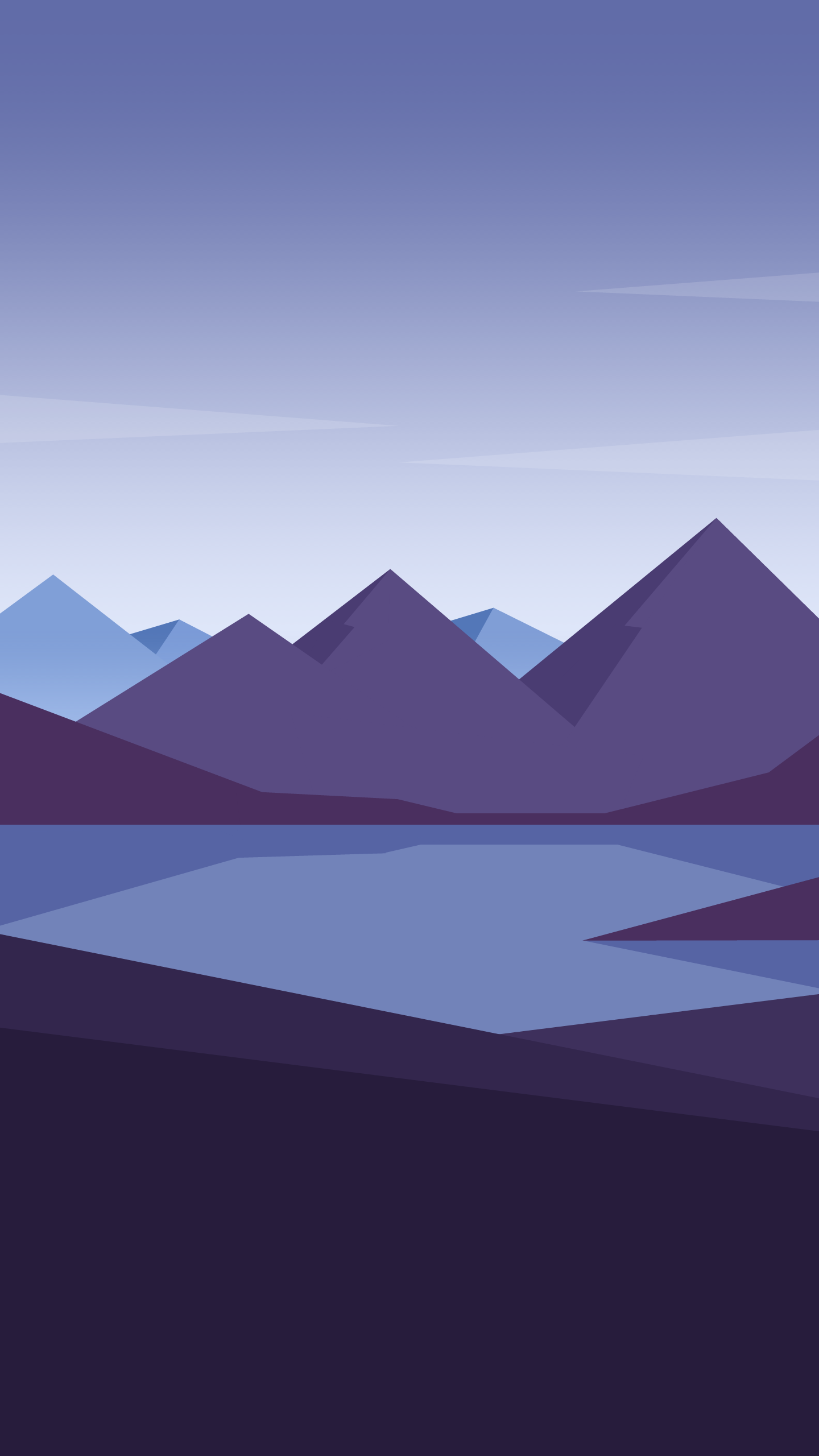 The blue mountains. (From MKBHD S10plus video) #Wallpaper. Mkbhd wallpaper, Minimal wallpaper, Art wallpaper