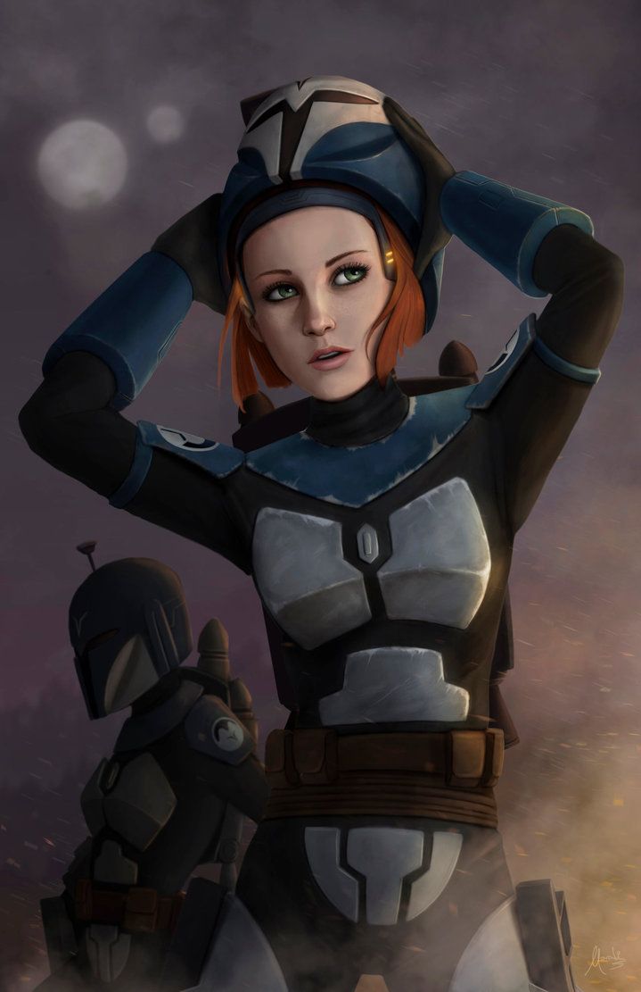 Bo Katan And The Night Owls By Mauricio Morali. Star Wars Clone Wars, Star Wars Picture, Star Wars Image