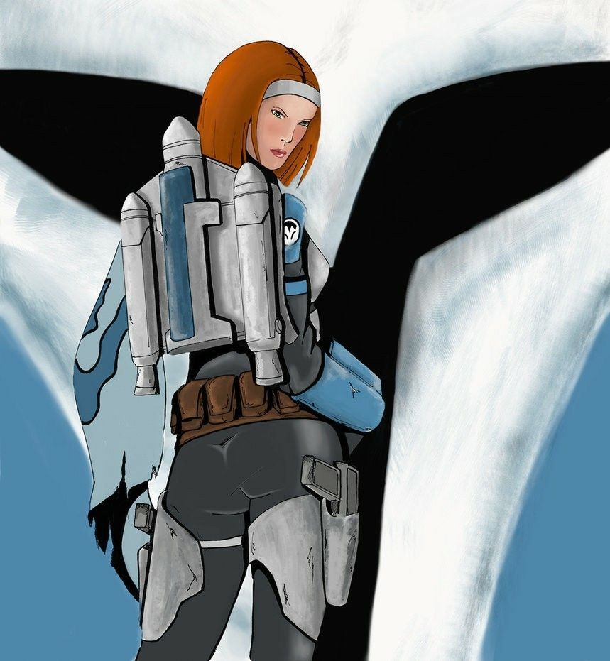 Bo Katan. Star wars art, Star wars party, Star wars baby