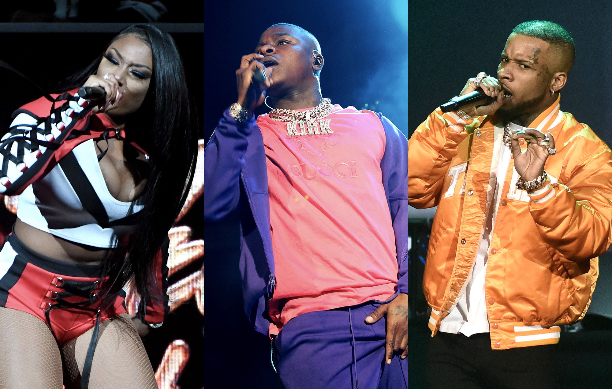 DaBaby faces criticism for collaborating with Tory Lanez on new song, Megan Thee Stallion responds