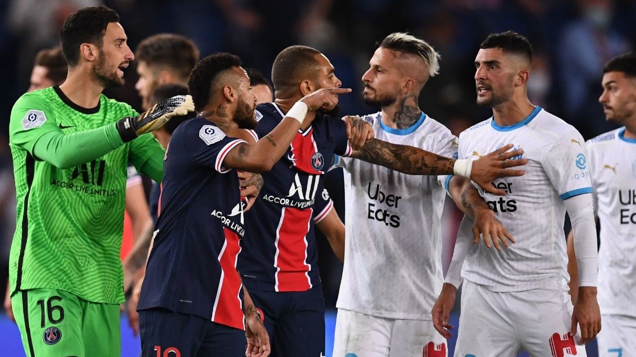 Almost 2021 And Neymar Got Sent Off For Standing Against Racism': Netizens On Ref's Decision During PSG Marseille Clash
