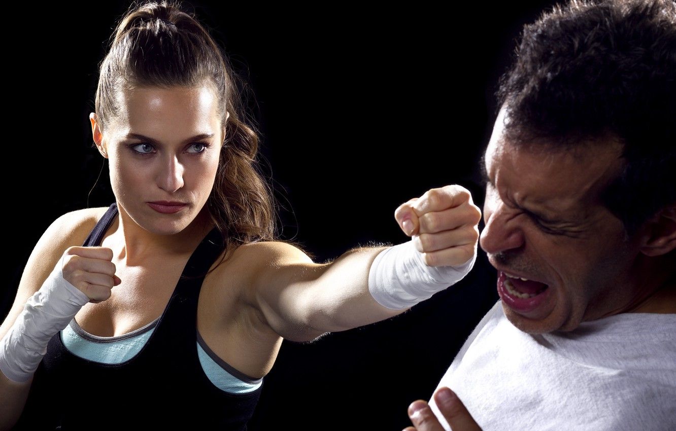 Wallpaper punch, training, self defense image for desktop, section спорт