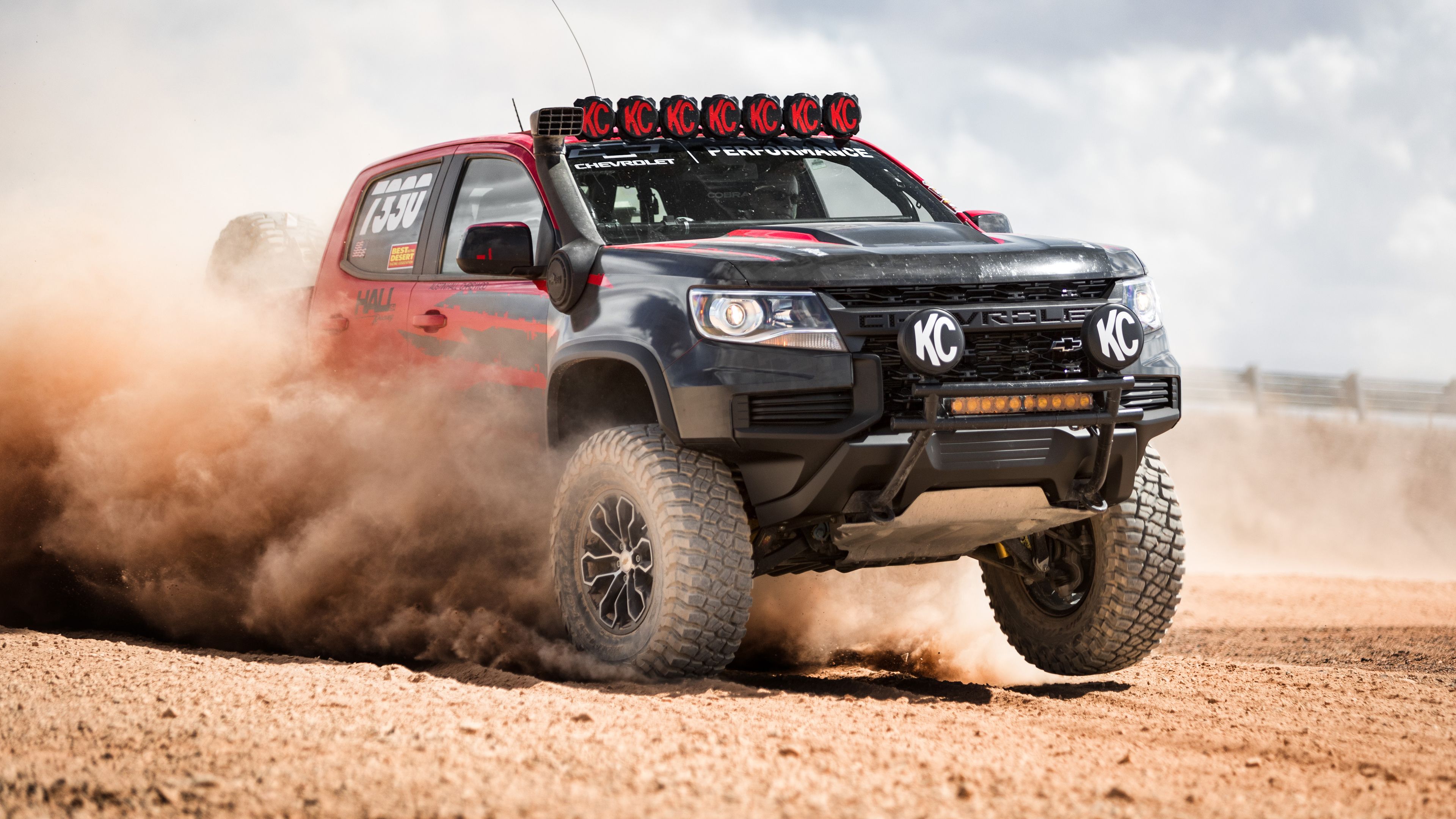 Wallpaper 4k 2021 Chevrolet Colorado ZR2 Race Truck Wallpaper