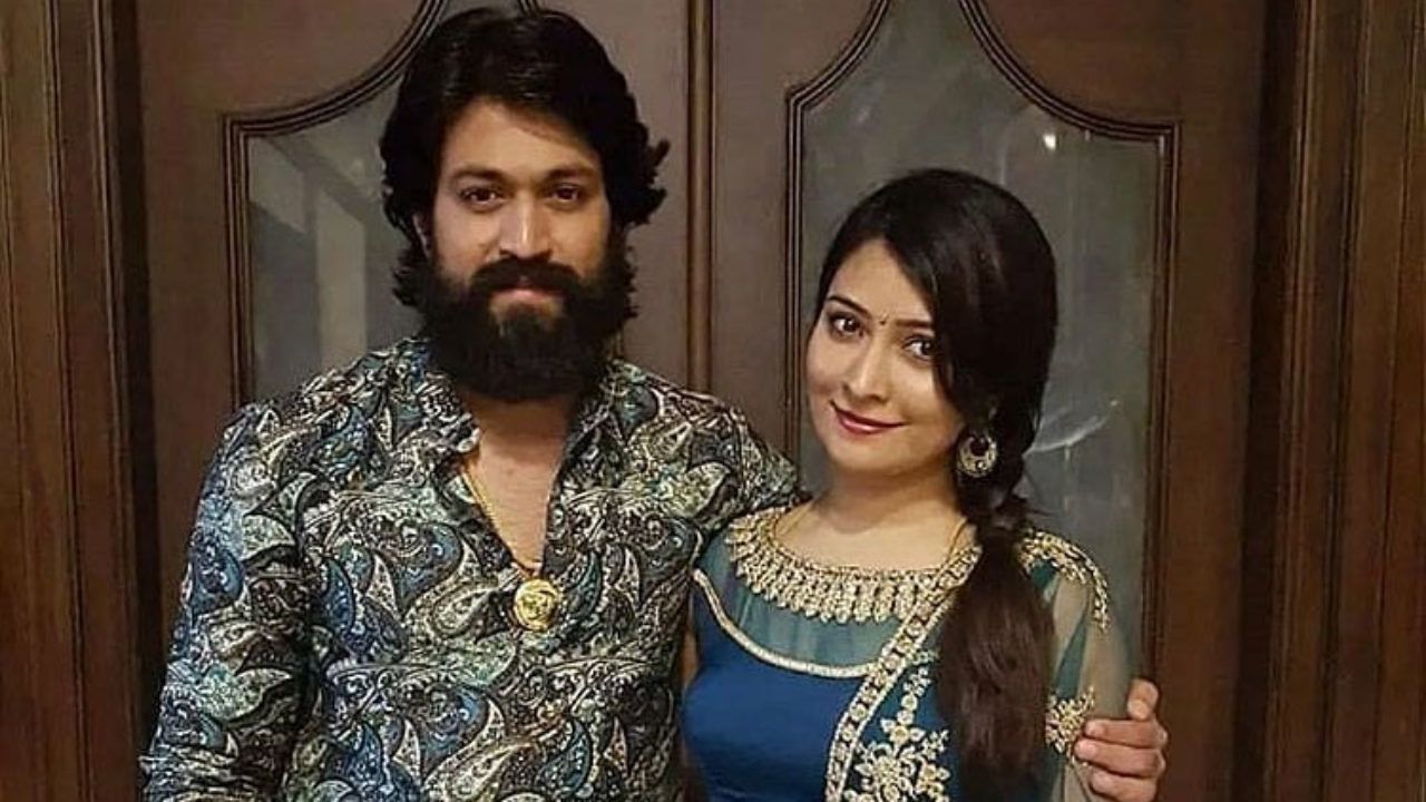 Yash and Radhika Pandit are the most beautiful celebrity couple. Celebrity couples, Beautiful celebrities, Actors
