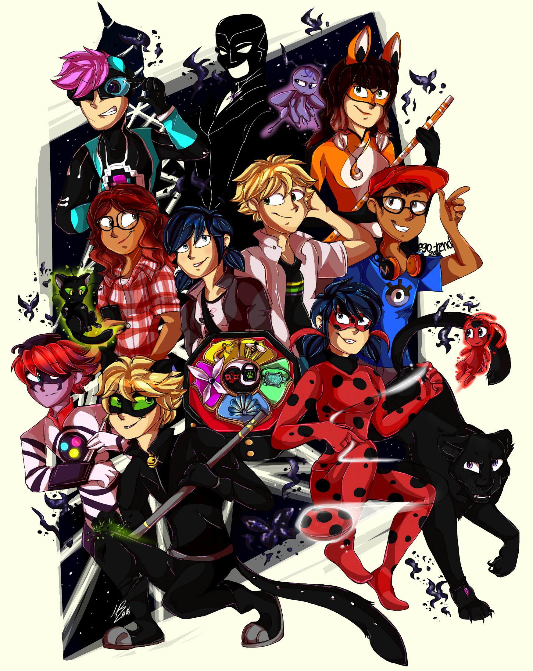 Anime Ladybug And Cat Noir Wallpapers - Wallpaper Cave 087